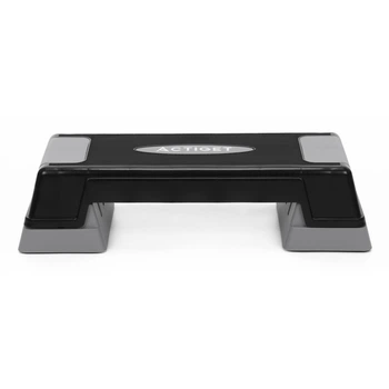 Степ-платформа 2-ступінчаста Actiget 73 х 28.5 х 12-17.5 см ACT0120 Black/Grey (JDT-0850212)