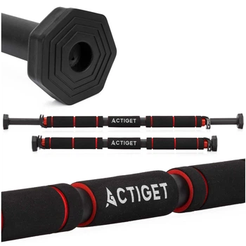 Турник раздвижной Actiget 62-100 см ACT0167 Black/Red