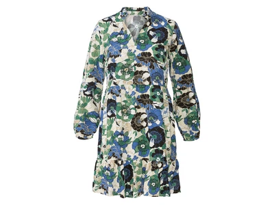 Платье свободного кроя для женщины Esmara Lenzing EcoVero 416857 34(XS) Черный