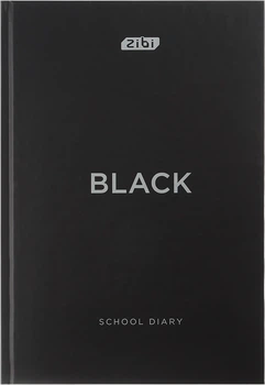 Ежедневник школьный Zibi Black B5 40 листов твердая обложка черный (ZB.13760-01)