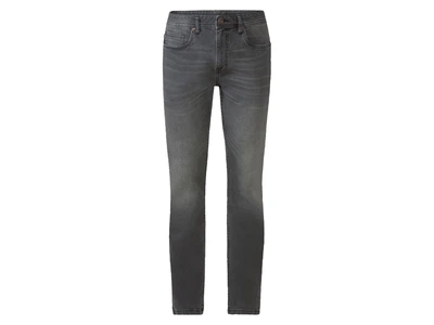 Джинси Slim Fit звужені облягаючі для чоловіка Livergy LYCRA® 366754 54(L) сірий