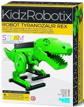 Науковий робот-конструктор 4M KidzRobotix Робот Тиранозавр Рекс (4893156034601)