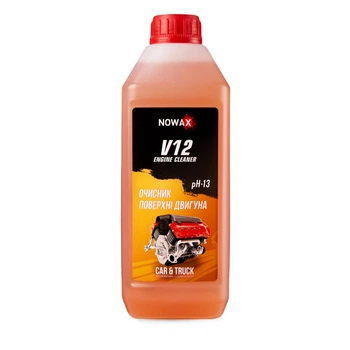 Очиститель двигателя Nowax V12 Engine Cleaner концентрат 1л NX01149