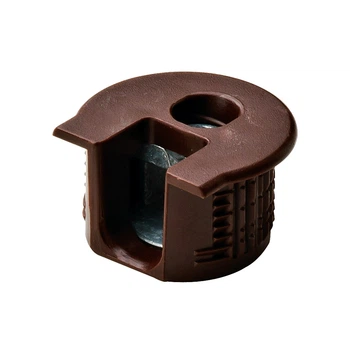 Комплект Hafele RAFIX 492.04.260 D20 мм 16 мм S20 4 шт коричневый