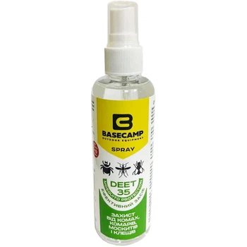 Средство от насекомых Base Camp DEET 35 Spray 100ml