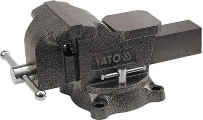 Тиски слесарные поворотные YATO, 150 мм, 19 кг