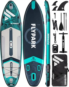 Надувная SUP доска для плавания FLYPARK 335 см Ice Fog Green (SUP5020834)