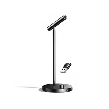 Настольный микрофон Ugreen для ПК Wireless 2.4G / USB-C 360° DSP Black (CM770)