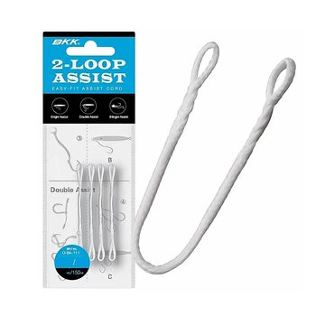 Монтаж для ассиста BKK 2-Loop Assist Cord 150 Lb 9cm #M