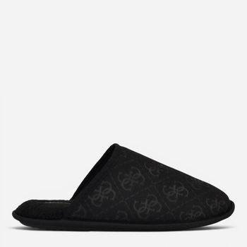 Мужские домашние тапочки утепленные с закрытым носком Guess 330048594 41 (8US) 26 см Черные (1159864841)