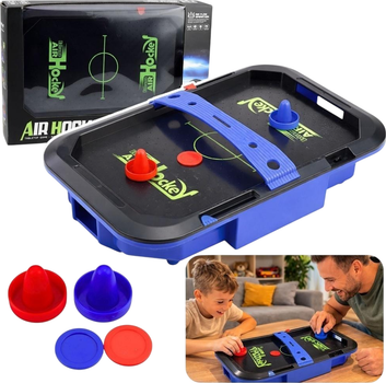 Stół do gry Lean Toys Air Hockey 43 x 26 cm (5905991087786)