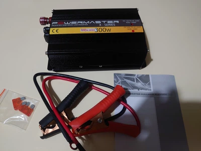 Инвертор Powermaster 600/300 Вт Евростандарт Преобразователь 12/220V