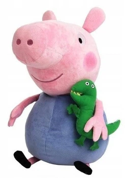 Maskotka TY Beanie Buddies Peppa Pig George 38 cm TY56019 (8421560196)