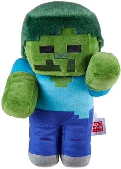 М'яка іграшка Mattel Minecraft Zombie 23 см HPB05 (194735154111)