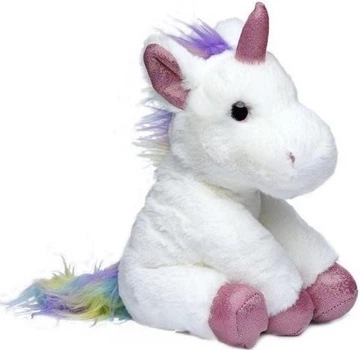 Maskotka Molli Toys Jednorożec Biało-tęczowy 35 cm MT7961 (7340042379614)