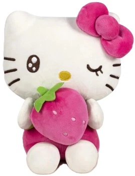 М'яка іграшка Epee Hello Kitty Macedonia Полуниця 32 см FHK760025472 (8410779123428)