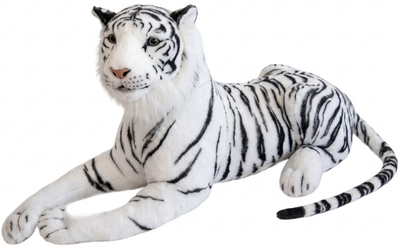 М'яка іграшка Dubi Тигр White лежачий 60 см WH/33079 (5905965333079)
