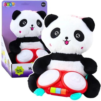 Maskotka LeanToys Panda z bębenkami 22907 (5905991052562)