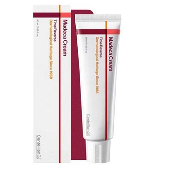 Антивозрастной крем для лица Centellian24 Madeca Cream Time Reverse с центеллой азиатской, коллагеном и керамидами для восстановления
