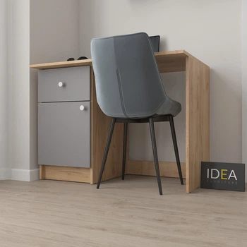 Стіл письмовий IDEA 100см Д-103 Дуб Крафт/Сірий шифер