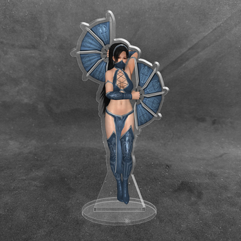 Акриловая коллекционная фигурка Мортал комбат Mortal Kombat Китана 15 см