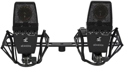 Пара конденсаторних мікрофонів sE Electronics 4400a Pair Чорний (SUP_MC2961) (850426001460)