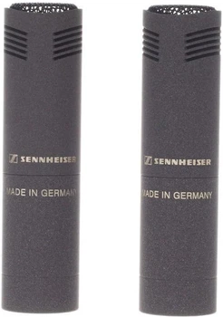 Para kardioidalnych mikrofonów pojemnościowych Sennheiser MKH 8040 Stereo Set Czarny (SUP_em1746) (4044155020380)