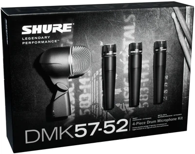 Zestaw mikrofonów perkusyjnych Shure DMK57-52 (SUP_40683) (042406081887)