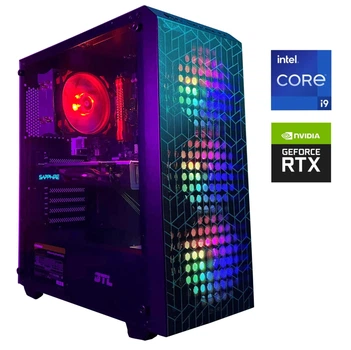 Игровой ПК GAMING PC Tower / Intel Core i9-14900KF (24 (32) ядра по 3.2 - 5.8 GHz) / 32 GB DDR5 / 1000 GB SSD / nVidia GeForce RTX 5070, 12 GB GDDR7, 192-bit б/у