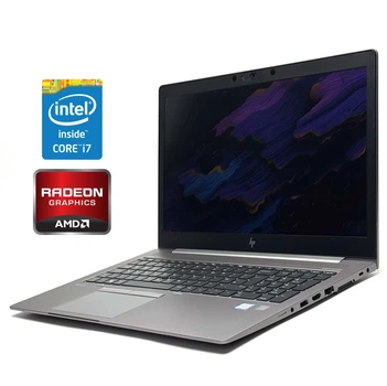 Мобільна робоча станція Б-клас HP Zbook 15u G5 / 15.6" (1920x1080) IPS / Intel Core i7-8650U (4 (8) ядра по 1.9 - 4.2 GHz) / 16 GB DDR4 / 256 GB SSD / AMD Radeon Pro WX 3100, 2 GB DDR5, 128-bit / WebCam / Win 10 Pro б/в
