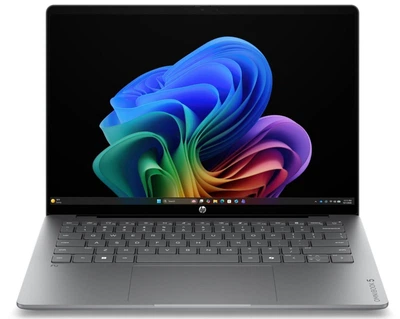 Ноутбук HP OmniBook 5 (D9MP7EA), AMD Ryzen AI 7 445 / 14" / OLED / RAM 16 ГБ LPDDR5X / SSD 512 ГБ / AMD Radeon / Windows 11 Home / Сірий