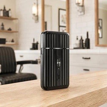 Профессиональный шейвер JRL ONYX SF PRO-SHAVER Black для парикмахеров и барберов, беспроводная электробритва, 8000 об/мин, до 3 часов автономной работы (ІО3ZHS-LRJ)
