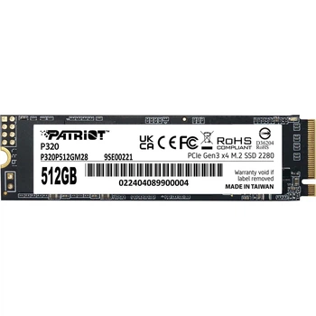 Накопитель SSD Patriot P320 512GB формата M.2