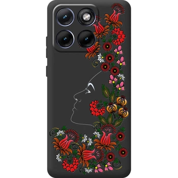 Силиконовый чехол BoxFace Motorola Edge 70 Fusion 3D Ukrainian Muse (73376-bk64)
