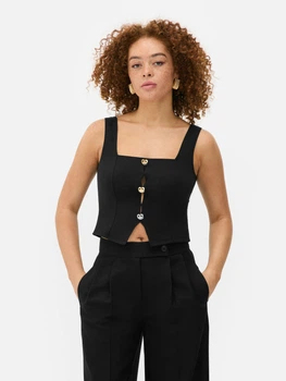 Топ Primark чорний SGEME086 XS