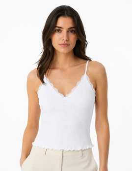 Топ для спорту Primark білий ORDLB506 L
