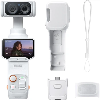 Экшн-камера Insta360 Luna Ultra Standard Bundle Stellar White (CINSABTA-LUNA02) EU [169357]