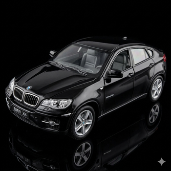 Колекційна машинка BMW X6 Колекційна модель 1:36 Чорний