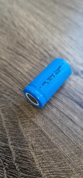 Аккумулятор 16340 3.7V 700mAh Li-ion ICR16340 Flat Top без защиты для фонарей (2374)