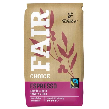 Кофе в зёрнах Tchibo Fair Choice Espresso 1 кг