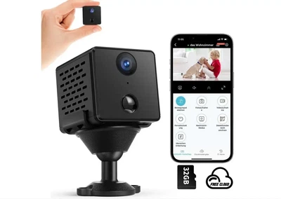 Мини-камера Braload CB71 WiFi Full HD - Беспроводная IP камера с ночным видением и датчиком движения - Б/У