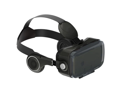 Очки виртуальной реальности Bitmore Eye Plus VR со встроенными Hi-Fi наушниками, 3D шлем для смартфонов 4.7-6.7" - Б/У