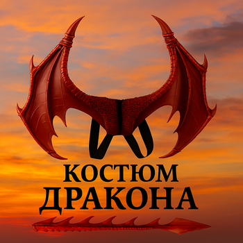 Костюм "Крила и хвост дракона" - пробуди в себе мифическое существо!