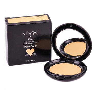 Матирующая пудра для лица NYX Cosmetics Twin Cake Powder CP09 Natural Beige 11 г