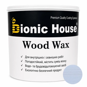 Фарба для дерева WOOD WAX Bionic-House — з ефектом воску, захист від вологи та УФ 0,8л Баунті