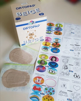 Оклюдер (пластырь) для глаз Ортопад Junior Бежевый