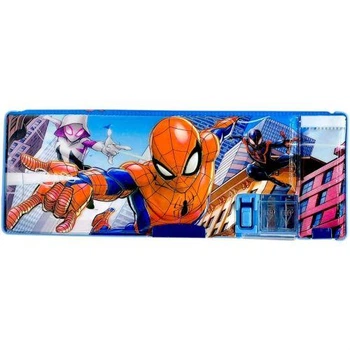 Пенал 3D "Человек-паук / Spiderman" СИНИЙ