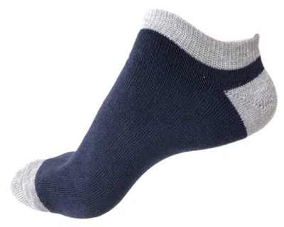 Носки махровые хлопок короткие Terry socks Темно-синий