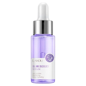 Сыворотка для лица с экстрактом черники Laikou Bluberry Serum Essence, 17 мл
