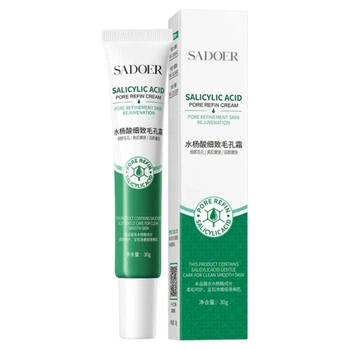 Омолаживающий крем для лица с экстрактом салициловой кислоты Sadoer Salicylic Acid Pore Refin Cream, 30 мл
